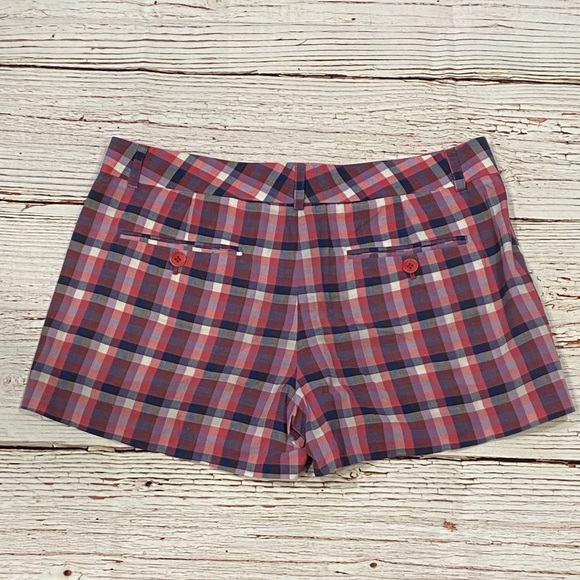 Theory Checkered Shorts sz 4 - Picture 9 of 9